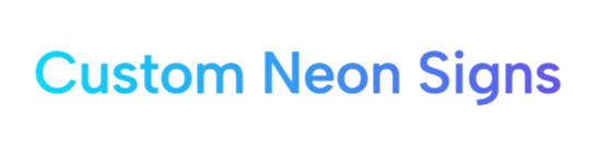 Custom Neon Signs - Custom Made LED Neon Lights Logos